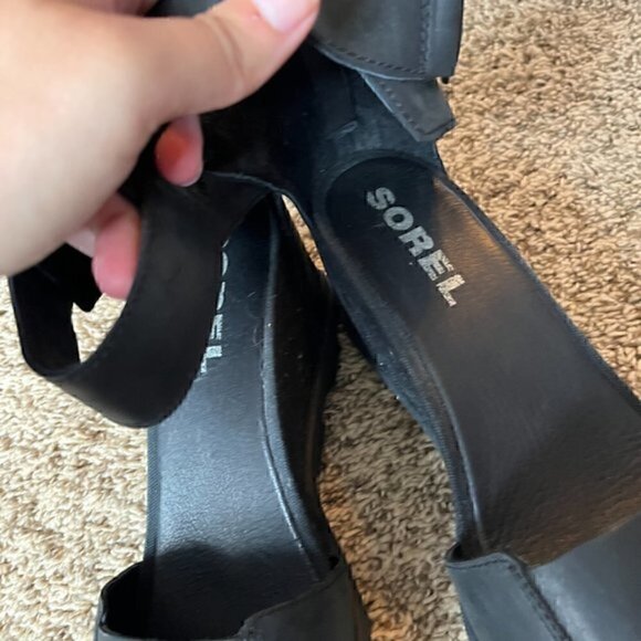 Sorel Joanie Li Ankle Strap leather sandals - Picture 3 of 7